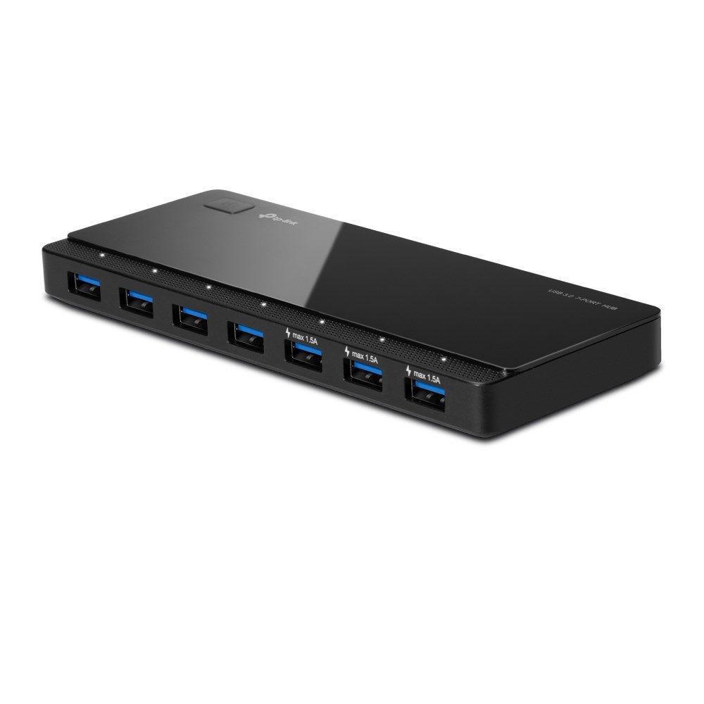 cps-d415a6d955eb30d98624c79aae8be41e-2026-01-19-00-18-46 TP-Link UH700 USB 3.2 Gen 1 (3.1 Gen 1) Micro-B 5000 Mbit/s Black - imagine 1