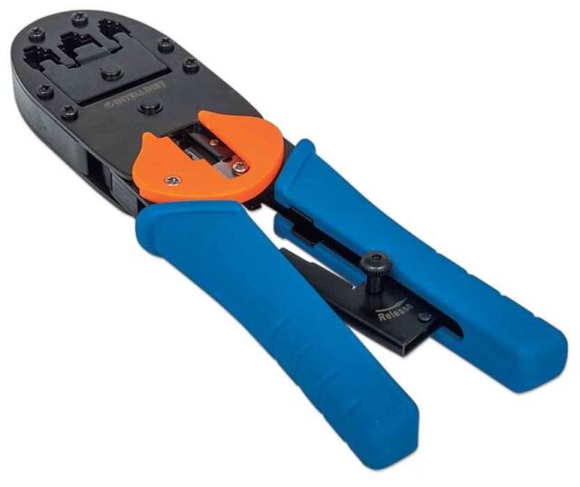 Intellinet Universal Modular Plug Crimping Tool  For RJ45  RJ12 and RJ11 modular plugs - imagine 4