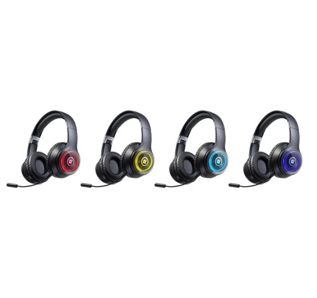 DEFENDER BLUETOOTH HEADPHONES FREEMOTION B400 LED - imagine 4