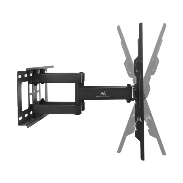 Maclean TV Mount  max VESA 600x400  32-85   60kg  horizontal and vertical angle adjustment  profile 65-390mm  black  MC-789 - imagine 10