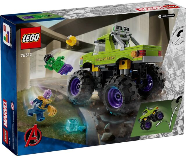 LEGO MARVEL 76312 The Hulk Truck vs. Thanos - imagine 2