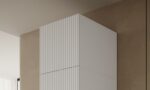 Wardrobe PAFOS 1D BASE 45x55 5x45 white matt - imagine 2