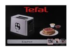 Tefal Equinox TT420D 7 2 slice(s) Black  Stainless steel - imagine 8