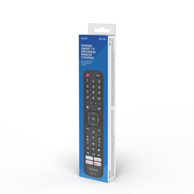 SAVIO RC-14 Universal remote control/replacement for HISENSE  SMART TV - imagine 3