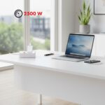 Maclean power strip  extension cord 2 sockets + 3xUSB  110-240V AC 50/60Hz  2.1A max 2500W  1.5m  white  MCE387 W - imagine 10