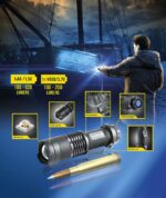 LED handheld flashlight everActive FL-180  Bullet  with CREE XP-E2 LED - imagine 10