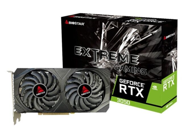 BIOSTAR GeForce RTX 3050 6GB graphics card - imagine 2