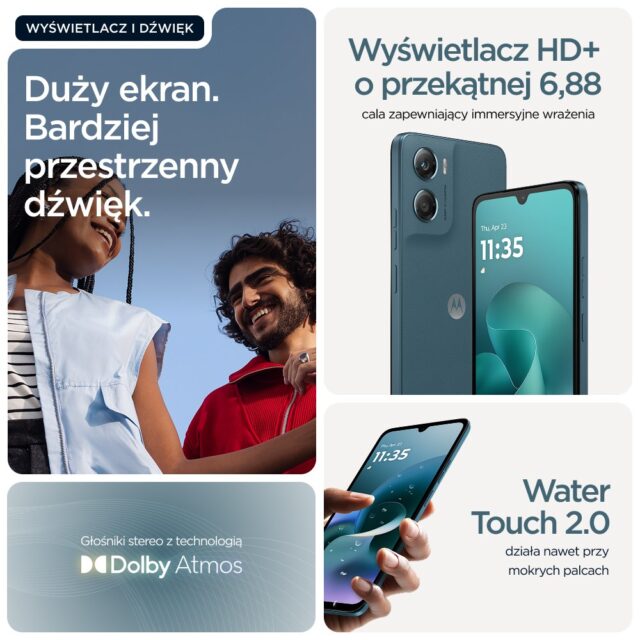 Motorola moto g06 17.5 cm (6.88 ) Dual SIM Android 15 4G USB Type-C 4 GB 128 GB 5200 mAh Blue - imagine 15