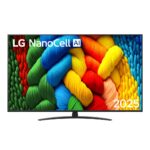 LG NanoCell AI 65NANO81A6A 165.1 cm (65 ) 4K Ultra HD Smart TV Wi-Fi Black