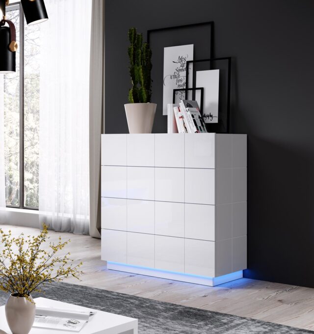 Cama Lighting REJA dresser 4S blue - imagine 2