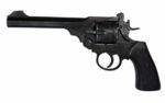 WEBLEY MKVI .455 Police cal.4.5 mm Diabolo cartridge 6-shot barrel 4’ CO2 Black Ekp to17J - imagine 5