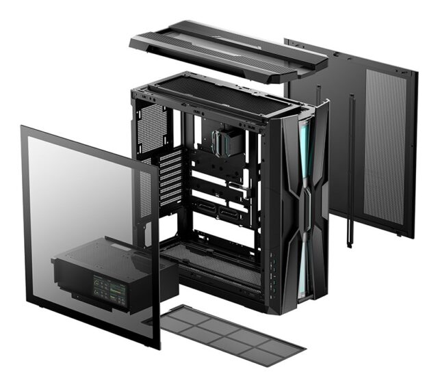 DeepCool GENOME III Full Tower Black - imagine 10