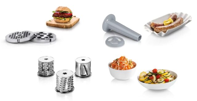 Bosch MFW2514W food processor 350 W White - imagine 5