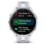 Garmin Forerunner 965 3.56 cm (1.4 ) AMOLED 47 mm Digital 454 x 454 pixels Touchscreen White Wi-Fi GPS (satellite) - imagine 2