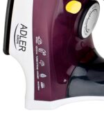 Adler AD 5022 Dry & Steam iron Ceramic soleplate Purple  2200 W - imagine 3