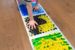 Tullo Sensory path – textured sensory tiles with liquid  6 pcs. - imagine 5