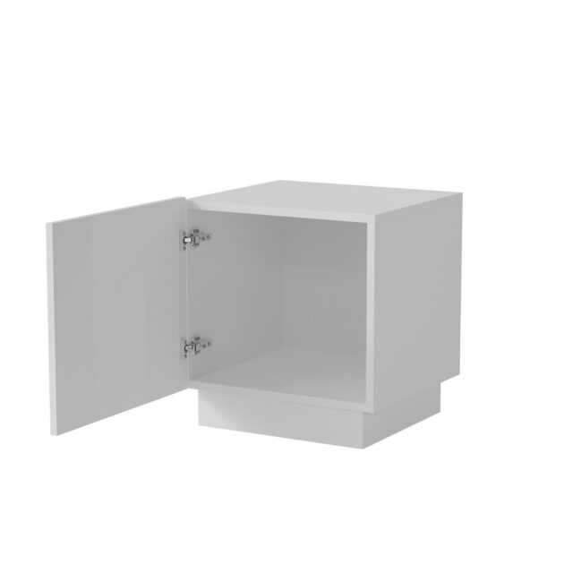Cama Bedside cabinet  2 pcs  LIVERTI  45x42x47  white - imagine 2