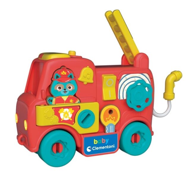 Clementoni EDU Firefighter Montessori Vehicle - imagine 2