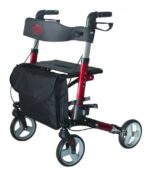 Aluminium four-wheel walker AT51006