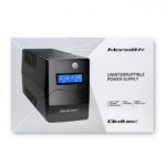 Qoltec Monolith uninterruptible power supply (UPS) Double-conversion (Online) 0.45 kVA 240 W 2 AC outlet(s) - imagine 2