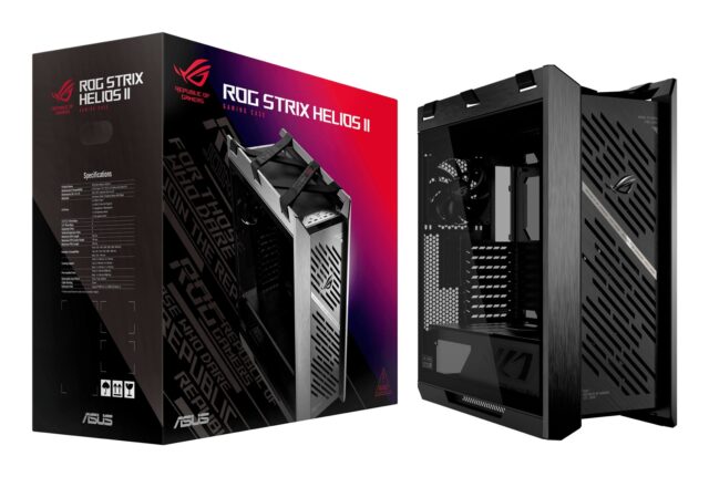 ASUS ROG Strix Helios II GX601S Midi Tower Black - imagine 18