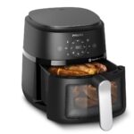 Philips 2000 series NA221/00 fryer Single 4.2 L Stand-alone 1500 W Hot air fryer Silver - imagine 5