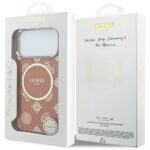 Case Guess IML Peony Dot MagSafe for  iPhone 17 Pro Max orange - imagine 8