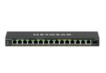 NETGEAR GS316EP-100PES network switch Managed Gigabit Ethernet (10/100/1000) Power over Ethernet (PoE) Black - imagine 2