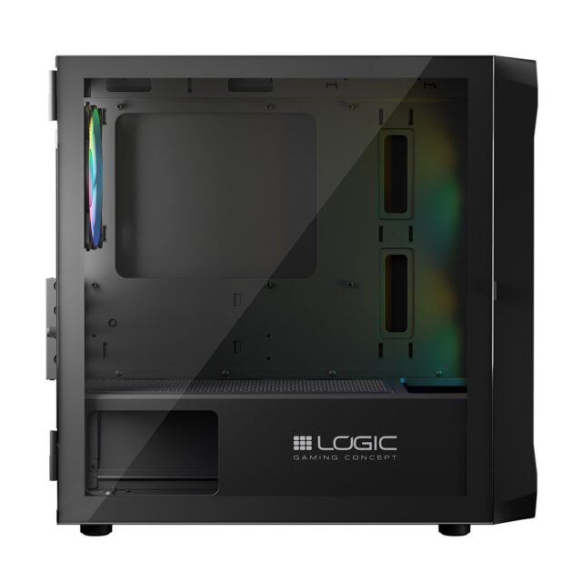 Logic PORTOS ARGB MINI USB 3.0 Case Black - imagine 12