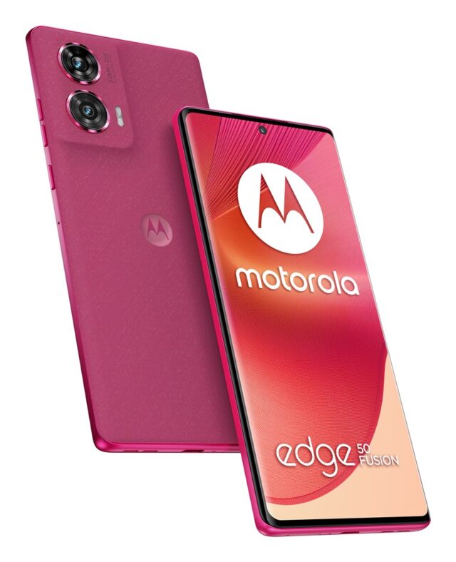 Motorola edge 50 Fusion 17 cm (6.7 ) Dual SIM Android 14 5G USB Type-C 8 GB 256 GB 5000 mAh Pink - imagine 7