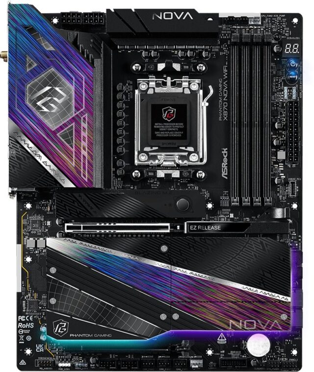 ASRock X870 NOVA WIFI motherboard - imagine 3