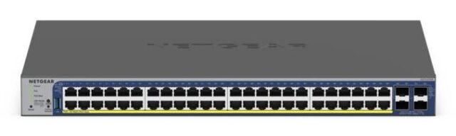 NETGEAR 52-Port PoE Gigabit/10G Stackable Smart Switch (GS752TXP) - imagine 2