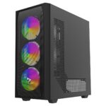 Savio Noctis Flow RGB Cube Black - imagine 6