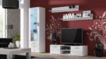 Cama TV stand SOHO 140 white/white gloss - imagine 2