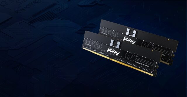 Kingston Technology FURY 128GB 6400MT/s DDR5 ECC Reg CL32 DIMM (Kit of 4) Renegade Pro XMP - imagine 8