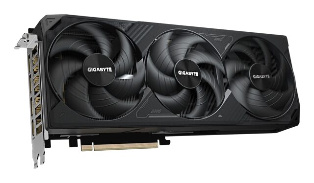 GIGABYTE GeForce RTX 5080 WINDFORCE OC SFF 16G Graphics Card - 16GB GDDR7  256bit  PCI-E 5.0  2670MHz Core Clock  3 x DP 2.1a  1 x HDMI 2.1b  GV-N5080WF3OC-16GD - imagine 3