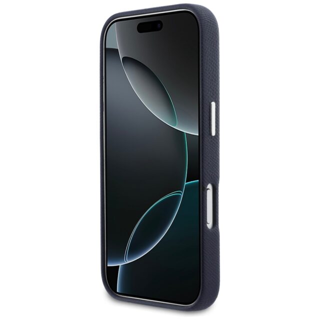 Case Karl Lagerfeld Karl & Choupette     Head Pins Saffiano MagSafe for iPhone 17 Pro Max blue - imagine 5