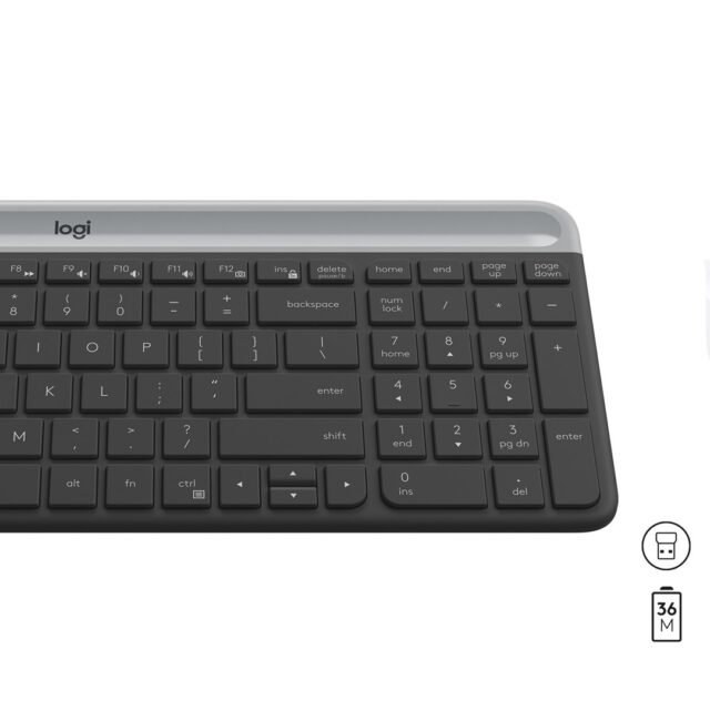 Logitech Slim Wireless Combo MK470 - imagine 4