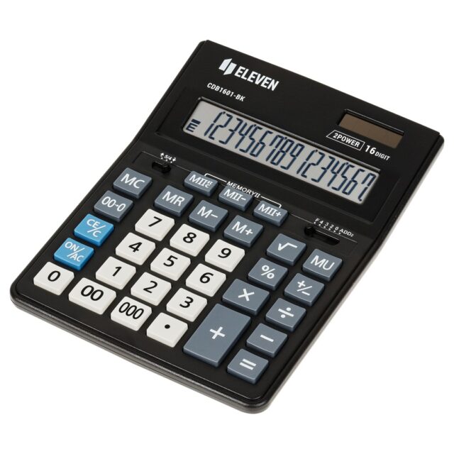 Eleven CDB1601-BK (EU) office calculator - imagine 7
