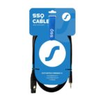 SSQ XLRMi0 5 - XLR female - Jack stereo 3 5 mm cable   0 5 m
