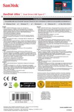 Sandisk Ultra Dual Drive USB Type-C USB flash drive 64 GB USB Type-A / USB Type-C 3.2 Gen 1 (3.1 Gen 1) Black Silver - imagine 9