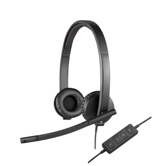 Logitech USB Headset H570e Stereo - imagine 2