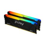 Kingston Technology FURY Beast 32GB 3200MT/s DDR4 CL16 DIMM (Kit of 2) 1Gx8 RGB - imagine 6