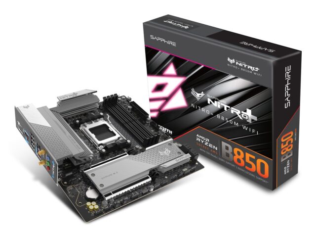 Sapphire NITRO+ B850M WIFI AMD B850 Socket AM5 micro ATX - imagine 6