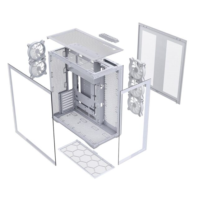 MODECOM Volcano SPACE XL ARGB FULL TOWER 5F White - imagine 4