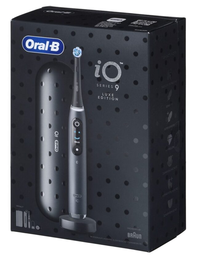 Oral-B iO Series 9 Luxe Edition Black Onyx Toothbrush - imagine 19