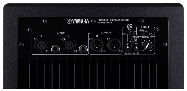 Yamaha HS8S subwoofer Black 150 W - imagine 4