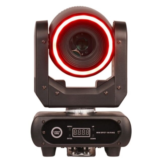 LIGHT4ME Mini Spot 100 Ring - LED moving head - imagine 13