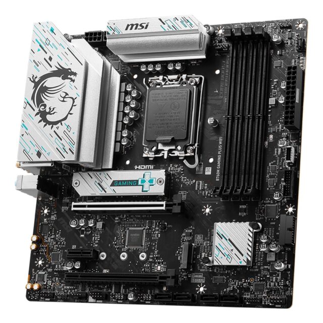 MSI B760M GAMING PLUS WIFI motherboard Intel B760 LGA 1700 micro ATX - imagine 3
