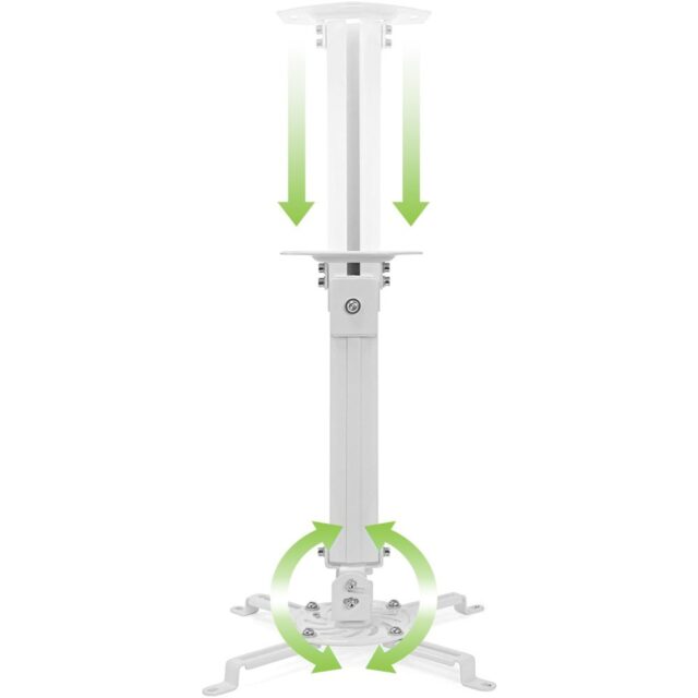 Techly Projector Ceiling Support Extension 380-580 mm Silver ICA-PM 18S - imagine 6